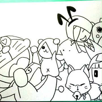 年賀状下絵