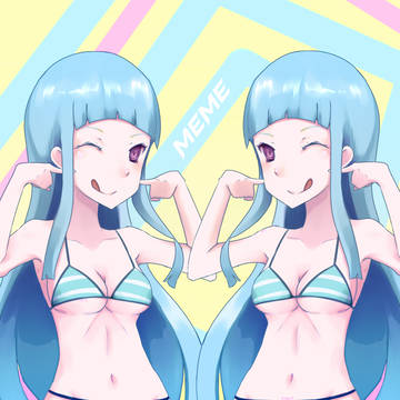 Meme-chan fanart <3