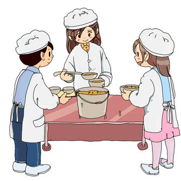 給食当番