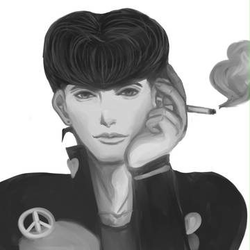smoking...