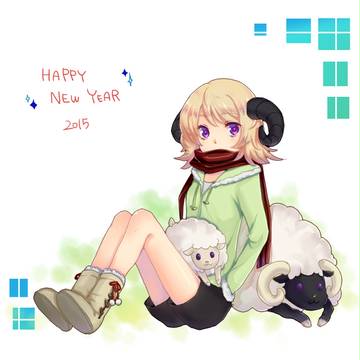 年賀状絵