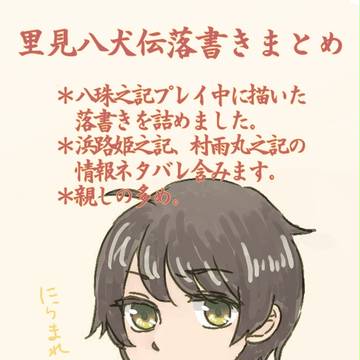 里見八犬伝八珠之記詰め