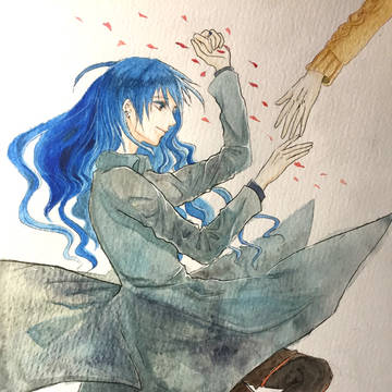 藍色少女