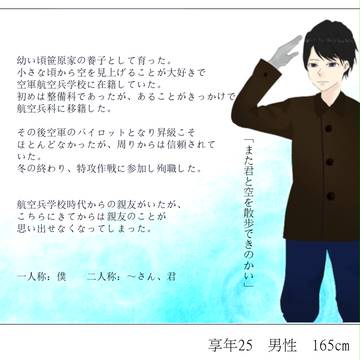 【空征キテ】笹原千暁【軍人】