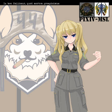 【pixiv-MSL2】カトリン・ビンデハルト【帝国軍】