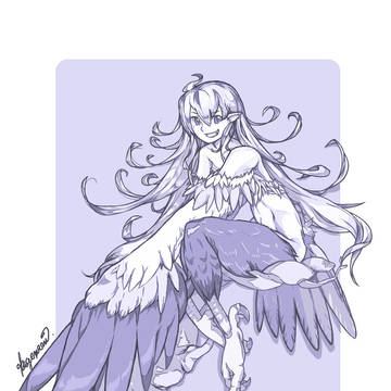 ワイルド・ハーピィ（企画参加イラスト）