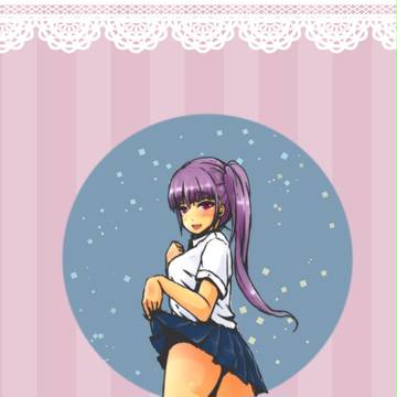 サイドポニテ子