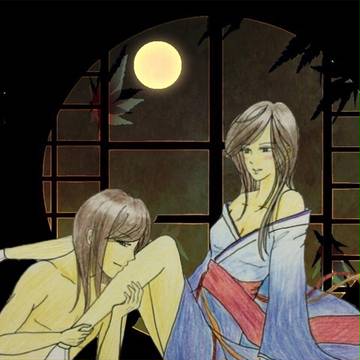 月の夜に