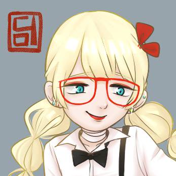 赤いのめがね