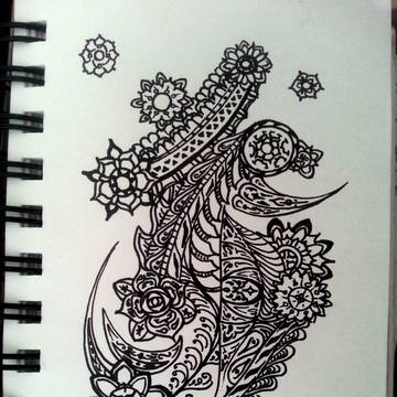 Abstract Flower