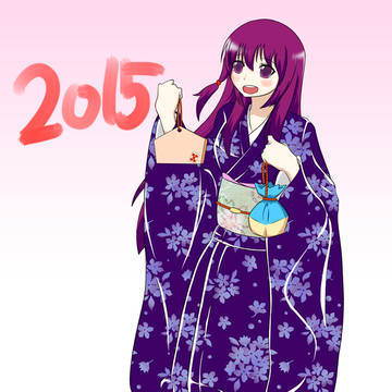 新年くろちゃー