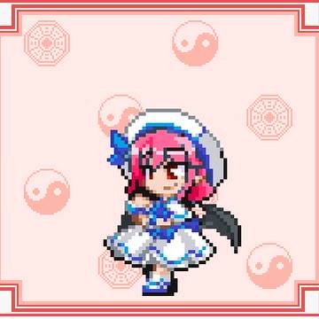 ペイントすら使えない俺が幻想人形演舞のカラバリをポチポチ塗った