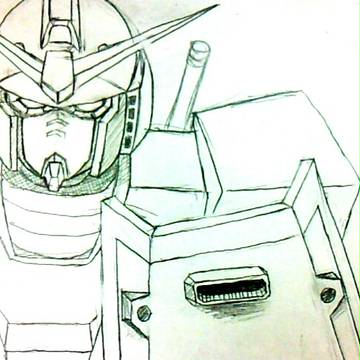 ガンダム落書き
