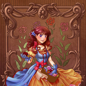 花の女の子