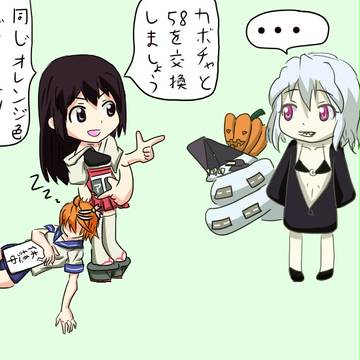 赤城さん、レ級と交渉する