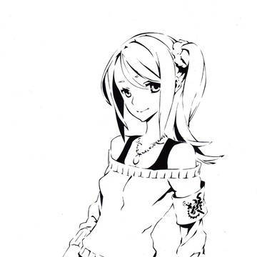 切り絵 雨瀬アオイ