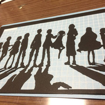 カゲプロ 切り絵