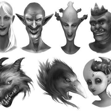 Monsters Portait