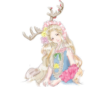 鹿の女