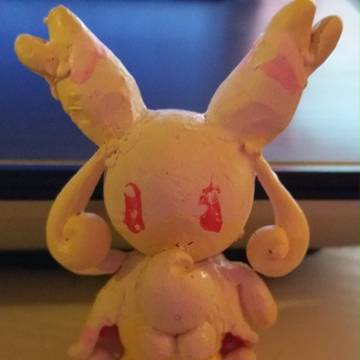 Mega Audino out of Sculpey