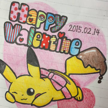 バレンタインピカチュウ