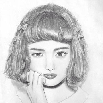 玉城ティナ  似顔絵