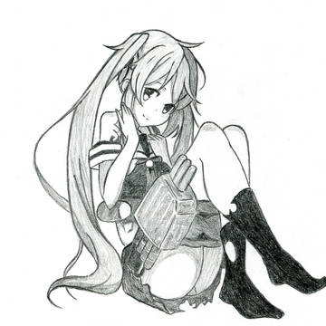 【模写】駆逐艦 村雨