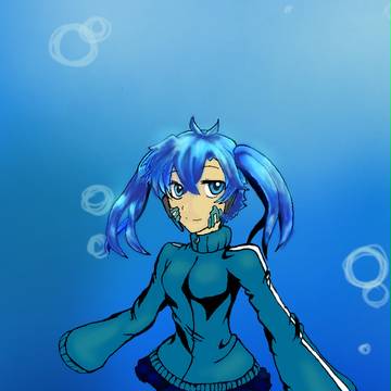 海に浮かぶ