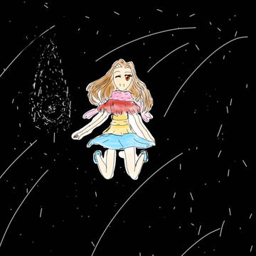 星空の下のミミ