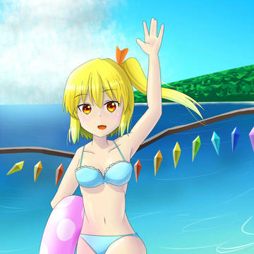 水着フランちゃん