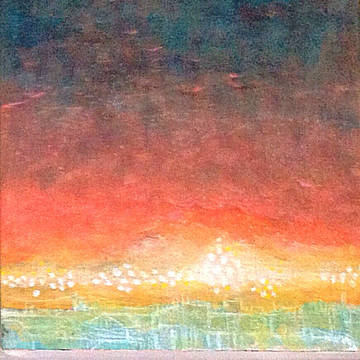夕暮れ