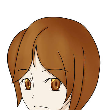 顔１色塗り２