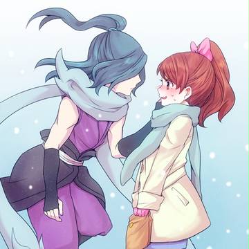 マフラー 挿絵