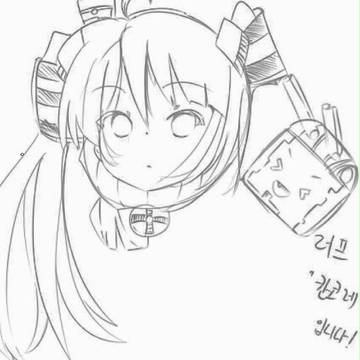 「sketch of comeback to pixiv」