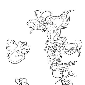 USDXヘルパー 線画