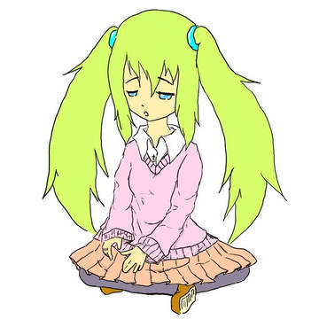 アンニュイな女子高生