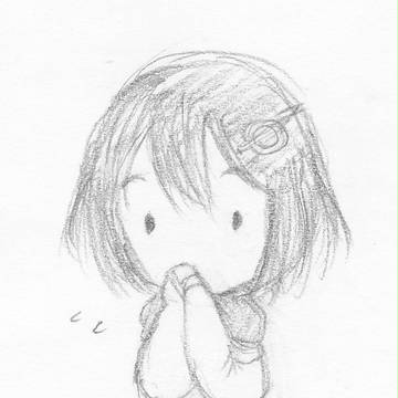 艦これ、鉛筆落書き・６