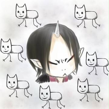 鬼灯と猫