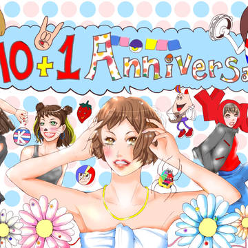 カエラちゃん11周年記念イラスト☆