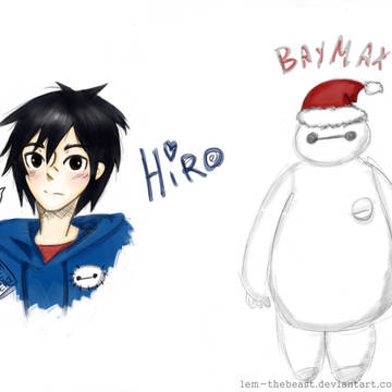 Hiro Hamada and Baymax