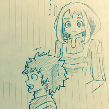 デク、お茶子