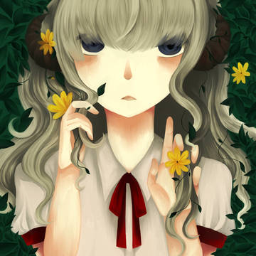 花と角