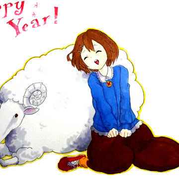 今年の年賀状