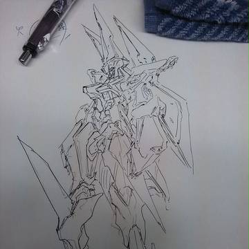 らくがき モーターヘッド風