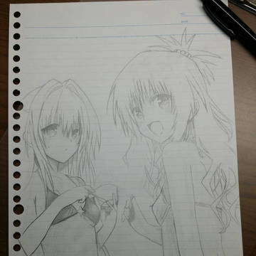 ToLOVEる模写