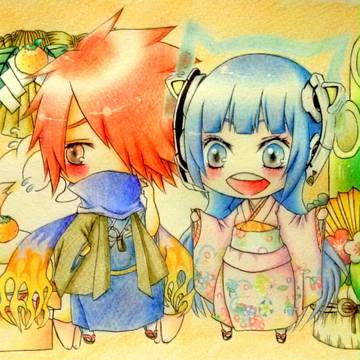 二人で着物！