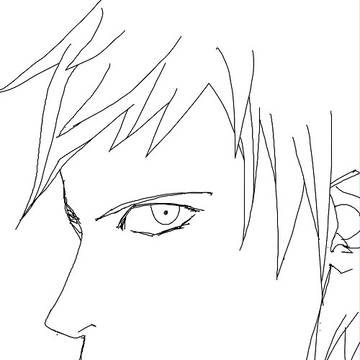 男性練習絵
