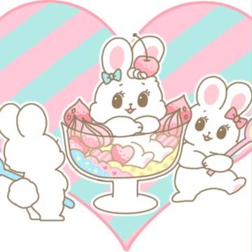 うさぎパフェ
