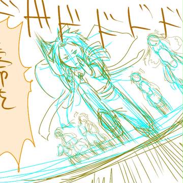 とうらぶ落書き