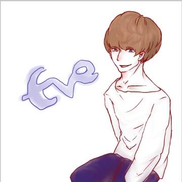 Eve くん初描き